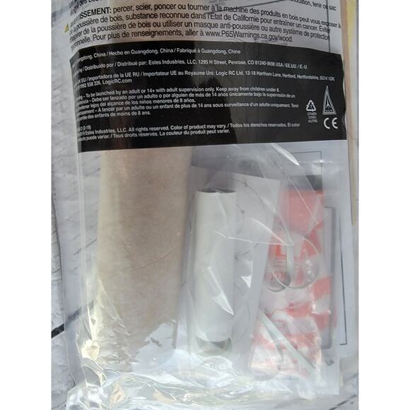 BABY BERTHA ESTES SKILL Intermediate MODEL ROCKET NEW 1261 - Picture 6 of 7